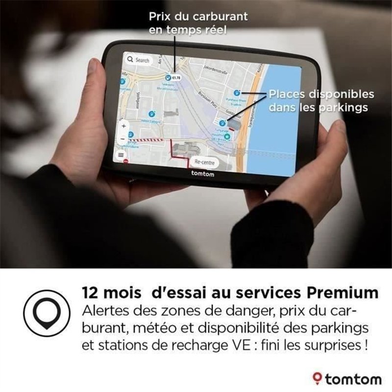 Image secondaire de GPS - TOMTOM - GO Navigator 2eme génération - 6 pouces - Mise a jour Wi-Fi - Cartes Europe