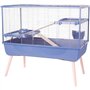 Cage grillagée lapin et rongeur sur pieds NeoLife 100 L - Zolux Bleu