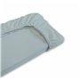 Drap housse Happy Home Gris clair Lit 1 persone