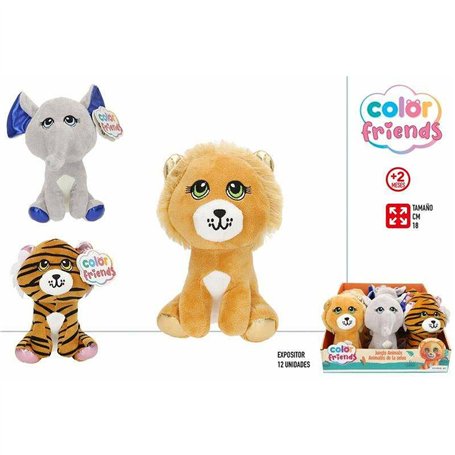 Jouet Peluche Colorbaby Animals 18 cm 1 Unité