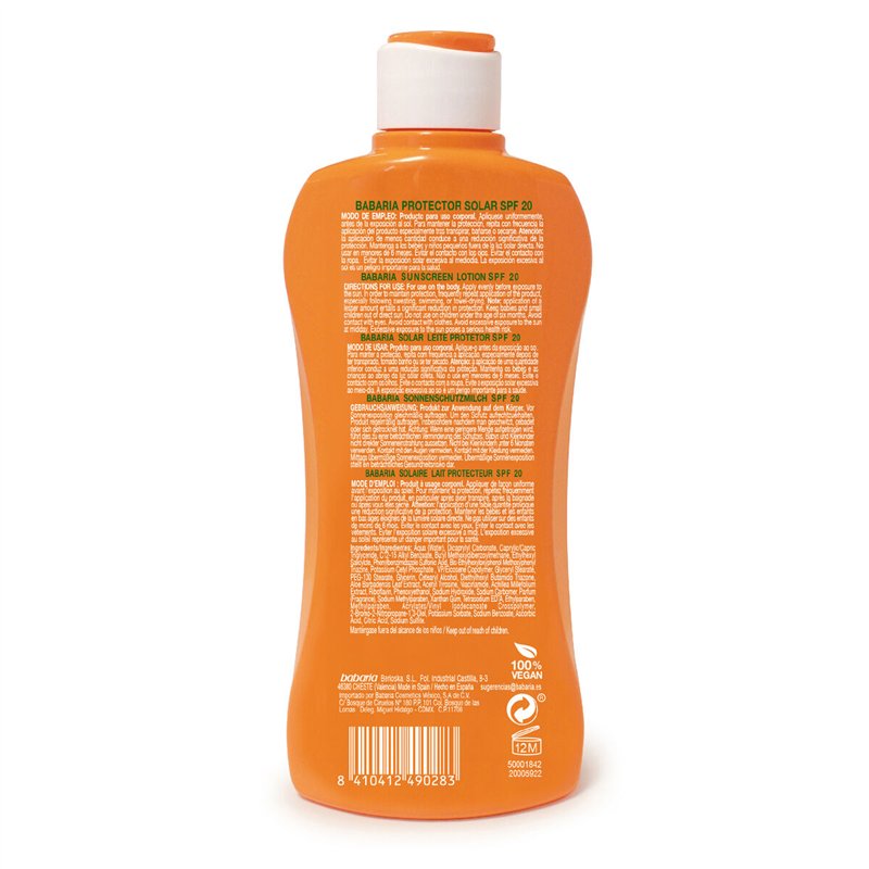 Image secondaire de Crème solaire Babaria 300 ml 20