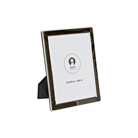 Cadre photo DKD Home Decor Métal Argenté Traditionnel 18 x 2 x 23 cm