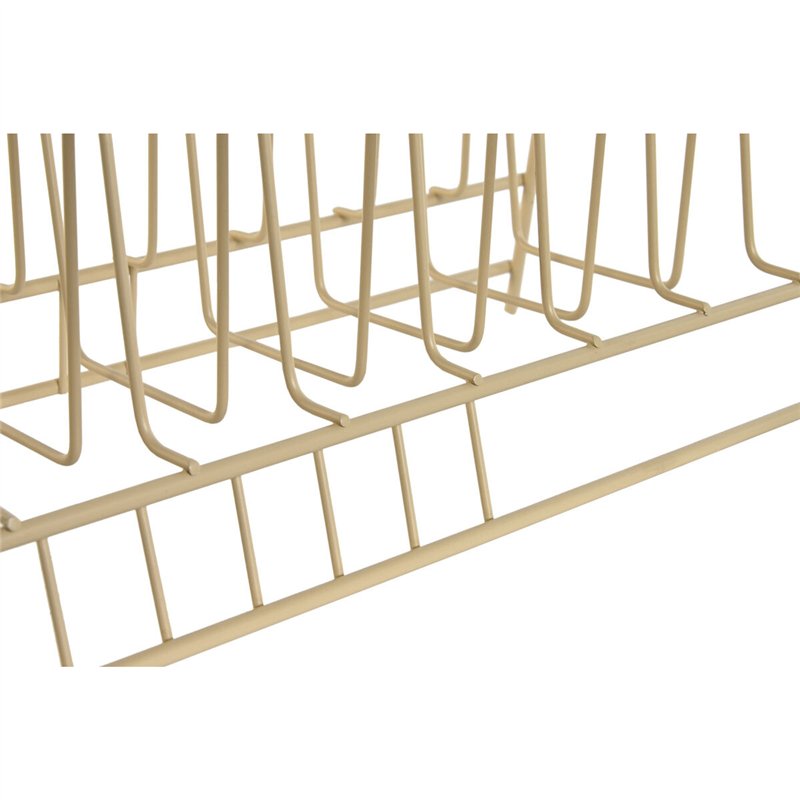 Image secondaire de Égouttoir pour Évier Home ESPRIT Beige Gris 35 x 18 x 10 cm (2 Unités)