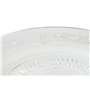 Assiette plate Home ESPRIT Transparent Verre 33 x 33 x 9,4 cm