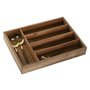 Range-couverts Home ESPRIT Naturel Acacia 34,5 x 25,5 x 5 cm
