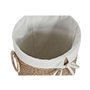 Set de basket Home ESPRIT Crème Naturel Herbier marin Tropical (2 Pièces)