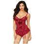 Ensemble de Lingerie Seven Til Midnight Bordeaux (12)