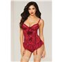 Ensemble de Lingerie Seven Til Midnight Bordeaux (12)