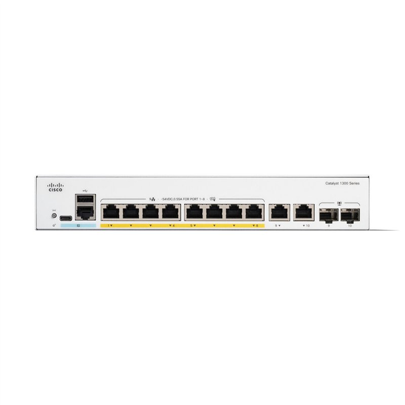 Image secondaire de Switch CISCO C1300-8P-E-2G