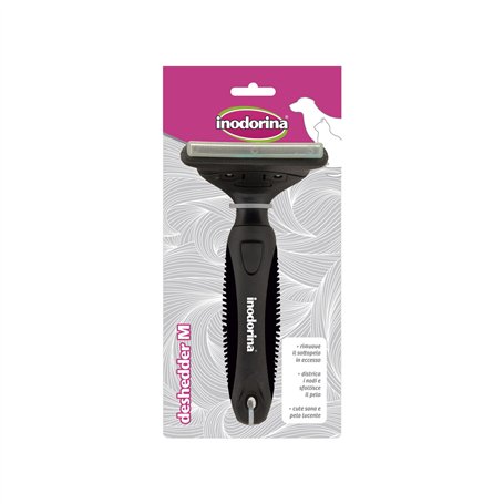Brosse à Cheveux Inodorina Noir Acier M
