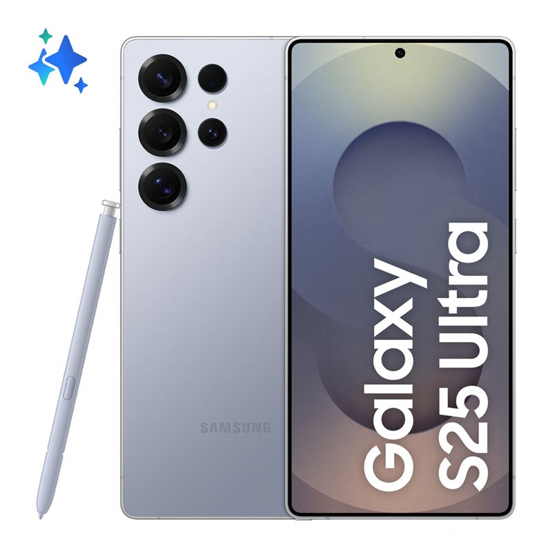 Smartphone Samsung Galaxy S25 Ultra 12 GB RAM 256 GB Bleu Argenté 6,9