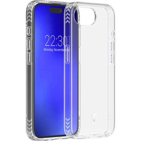 Coque renforcée iPhone 16e PULSE Origine France Garantie 3m Transparente + Garantie à vie - Origine France Garantie Force Case