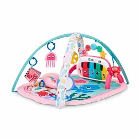 BABY EINSTEIN Tapis de sol éveil bébé fille évolutif 4-en-1 -Kickin' Tunes- jouet piano, arche jouets sensoriels, multilingue BABY EINSTEIN Tapis de sol éveil bébé fille évolutif 4-en-1 -Kickin' Tunes- jouet piano, arche jouets sensoriels, multilingue