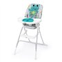 BABY EINSTEIN NEPTUNE Chaise haute bébé de 6 mois a 3 ans inclus: tapis d'eau, assiette sécurisé, tablette et poche de rangement