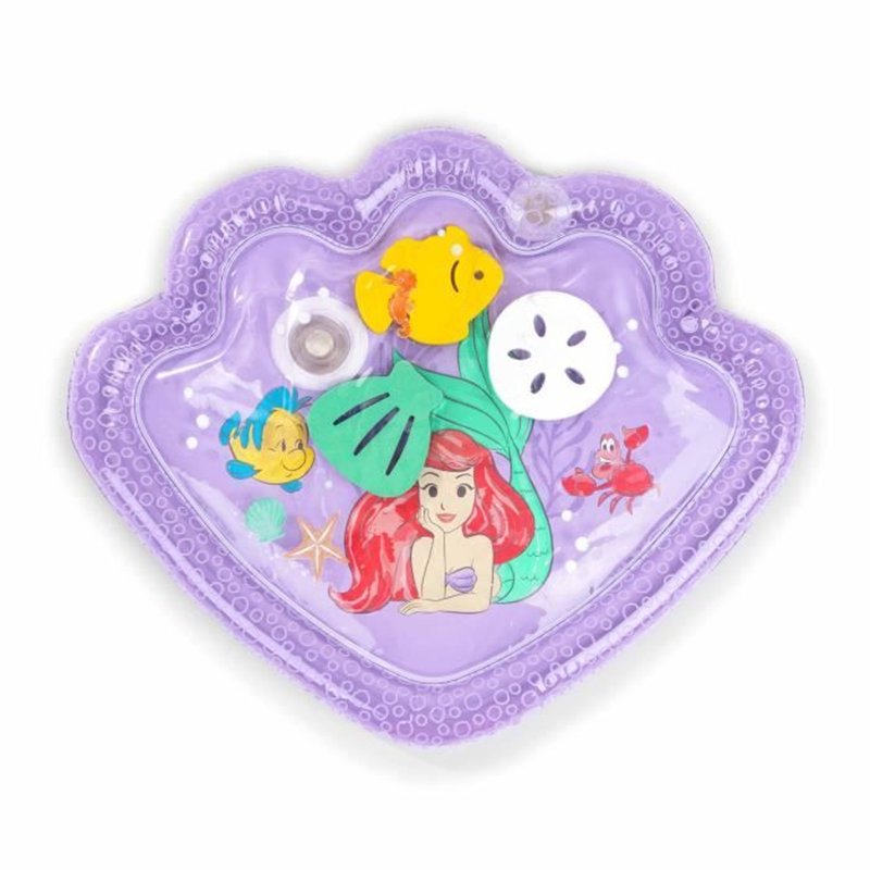DISNEY BABY -ARIEL- Tapis d'eau pour bébé, jeu sensoriel et d'éveil?, gonflable, facile a nettoyer, pliable, jouets des la naiss