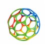 BRIGHT STARS Oball Classic balle flexible, facile a manipuler, jouet d'activité sensorielle, enfants tous âges, multicolore