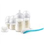 Kit nouveau-né - PHILIPS AVENT - Natural 3.0 - 2 Biberons 125ml + 2 Biberons 260ml + Sucette Ultra Douce 0-6M + Goupillon