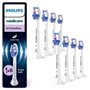 Lot de 8 tetes de brosse - PHILIPS - HX6058/87 - S2 white