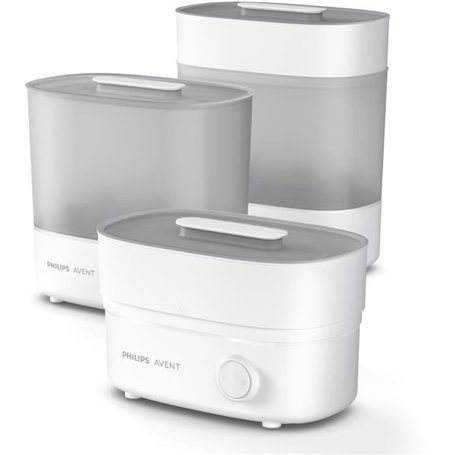 Stérilisateur - PHILIPS AVENT - Vapeur 4 en 1 - Blanc - Stérilise en 6 min - Assure 24h de stérilisation
