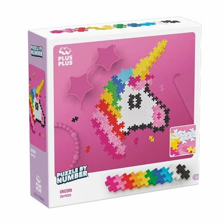 Puzzle Lúdilo Plus Plus Unicorn 250 Pièces