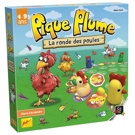 GIGAMIC Jeu de Mémoire - Pique Plume, 4 ans to 99 ans