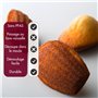 GOBEL - Plaque de 20 Mini Madeleines - Acier - Revêtement Antiadhérent Bicouche Garanti sans PFAS - Qualité Professionnelle – Fa