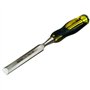 STANLEY 0-16-257 Ciseau Bois Dynagrip Prof - Taille : 16 Mm Gamme FATMAX - Indémanchable Et Incassable - Usage Intensif - Poigné