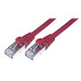 MCL Samar FCC6BM-2M/R Cordon de brassage RJ45 CAT 6 F/UTP 2m Rouge