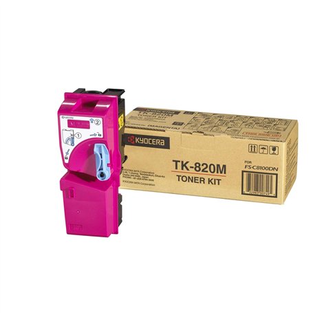 Kyocera TK 820M Cartouche de toner 1 x magenta 7000 pages