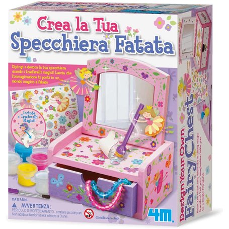 4M Paint Your Own Fairy Mirror Chest