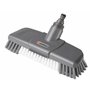 Balai de Lavage avec grattoir de Gardena : Brosse de récurage Cleansystem avec buse Plate et Bord de raclage (5568-20)