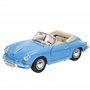 Bburago - 12025Bl - Véhicule Miniature - Modèle À L'Échelle - Porsche 356 B Cabriolet - 1961 - Echelle 1/18 Coloris aléatoire