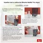 Melitta Cartouche Filtrante Pro Aqua pour Machines à Grain avec Broyeur, Détartrage Optimal des Machines à expresso Melitta dura