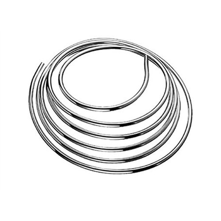Schell 487410699 Tuyau flexible en cuivre Chromé 5 m x 10 mm