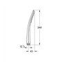 GROHE Douchette à Main 1 Jet Ondus 27184000 (Import Allemagne)