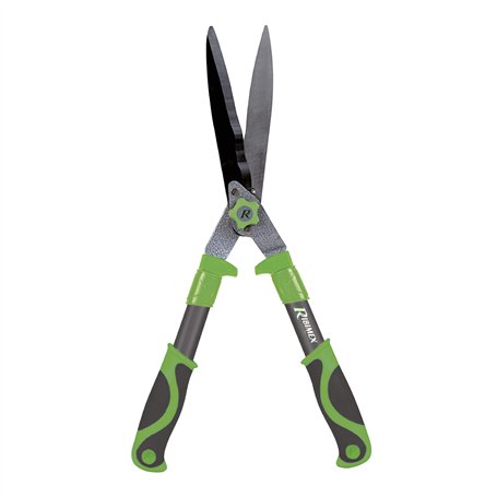 Ribiland 00911 - Taille Haie - Lame à revêtement Téflon - Poignée Ergonomique Vert