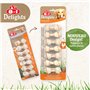 8in1 Delights XS - Os à Mâcher garnis de poulet pour Chien de Petite Taille - 7 pièces