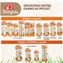 8in1 Delights XS - Os à Mâcher garnis de poulet pour Chien de Petite Taille - 7 pièces