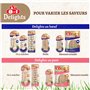 8in1 Delights XS - Os à Mâcher garnis de poulet pour Chien de Petite Taille - 7 pièces