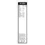 Bosch Balais d'Essuie–Glace Plats Aerotwin A116S, Longueur: 600mm/400mm – 1 Paire de Balais avant