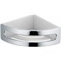 Keuco 11657010000 Elegance Panier d'angle de douche Chrome/blanc