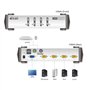 Aten Switch CS84U-AT Commutateur 1 x PS/2 / 2 x USB / 1 x VGA / 4 x SPHD ports