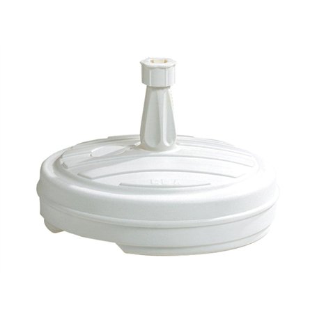 EDA - Pied de parasol - Ø 42 cm - Plastique - Blanc