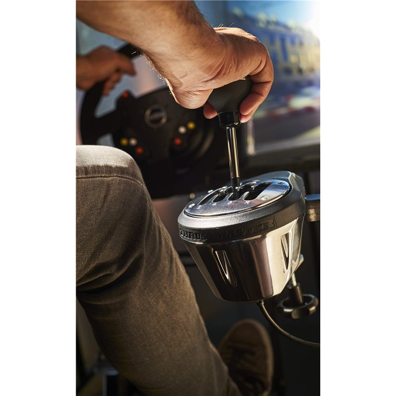 Image secondaire de Thrustmaster TH8A Shifter Add-On - Levier de vitesse de haute précision avec technologie HEART HallEffect AccuRate pour PC, PS4,