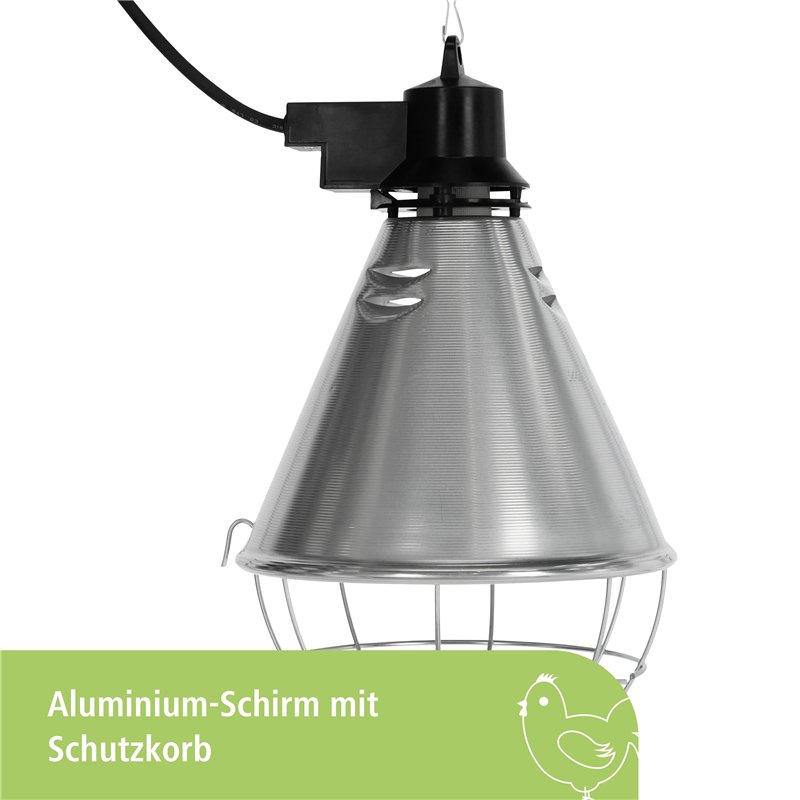 Image secondaire de Kerbl 2207626 Protecteur de Lampe Infrarouge avec Câble de 5 m