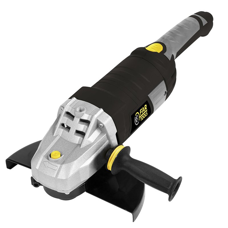 Fartools KL Meuleuse d'angle 2200W Ø230mm M14, 6500tr/min, soft start, poignée rotative 90°, poignée auxilaire antivibration 3 p
