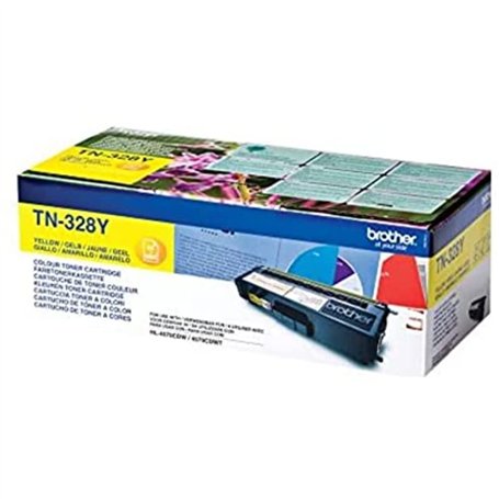 Brother TN-328Y cartouche toner et laser