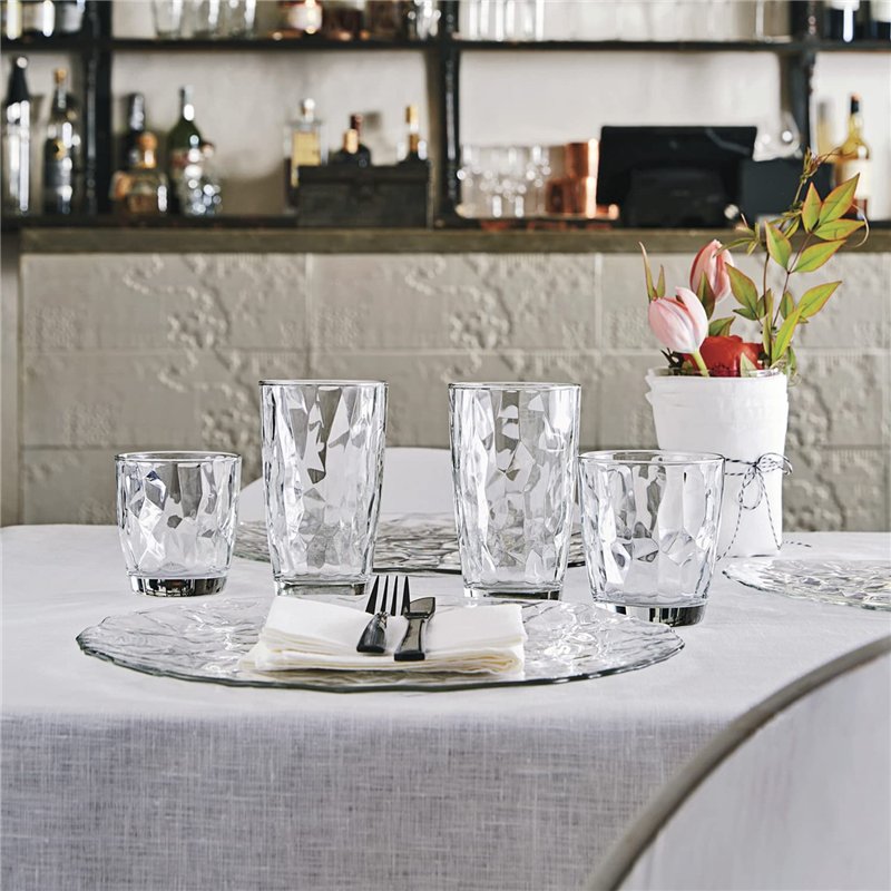 Image secondaire de Bormioli Rocco Diamond Trasparente verre à whisky 390ml, transparent, 1 verre