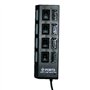 LogiLink UA0128 Hub USB 2.0 avec Commutateur On-Off 4 Ports 2 A Noir