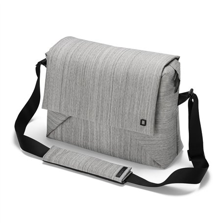 Dicota Sac bandoulière élégant pour Ordinateur Portable 11’’ à 13’’ avec Poche pour Tablette et Rabat Anti-Pluie The Code